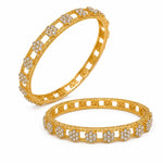 Golden Phool Kada size and product details